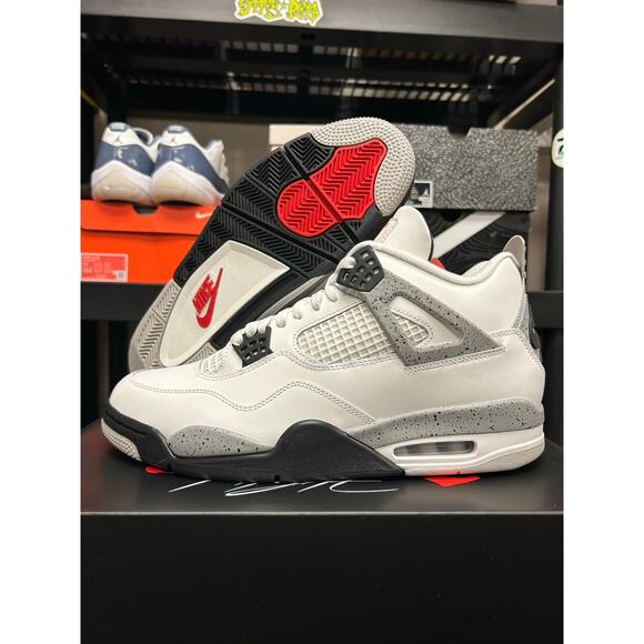 Jordan 4 Retro White Cement 2025 / Size 14 / Brand New